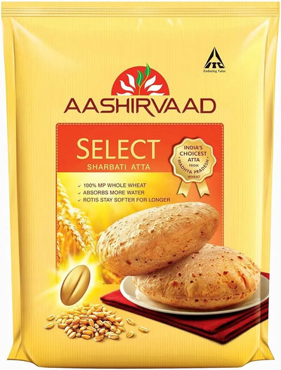 Aashirvaad Select Sharbati Wheat Atta 5kg