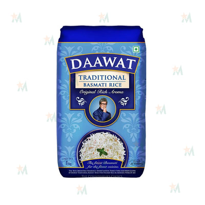 Daawat Basmati Traditional Rice 1 KG
