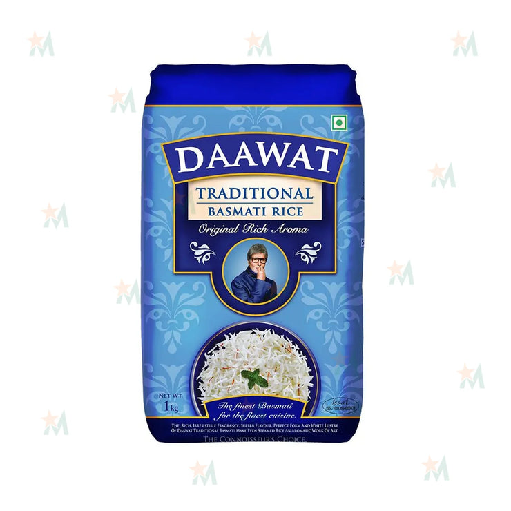 Daawat Basmati Traditional Rice 1 KG