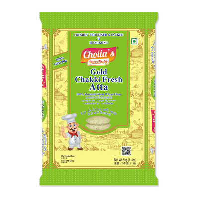 Cholia's Gold Chakki Fresh Atta, 5KG