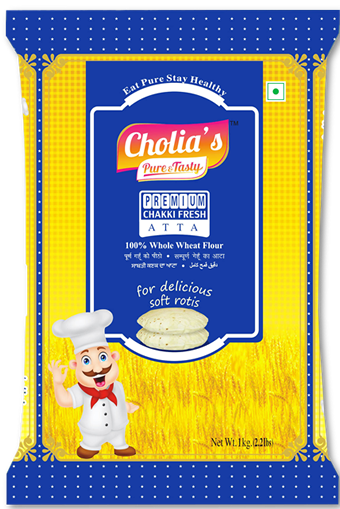 CHOLIA'S Whole Wheat Flour(chakki Atta) 1kg